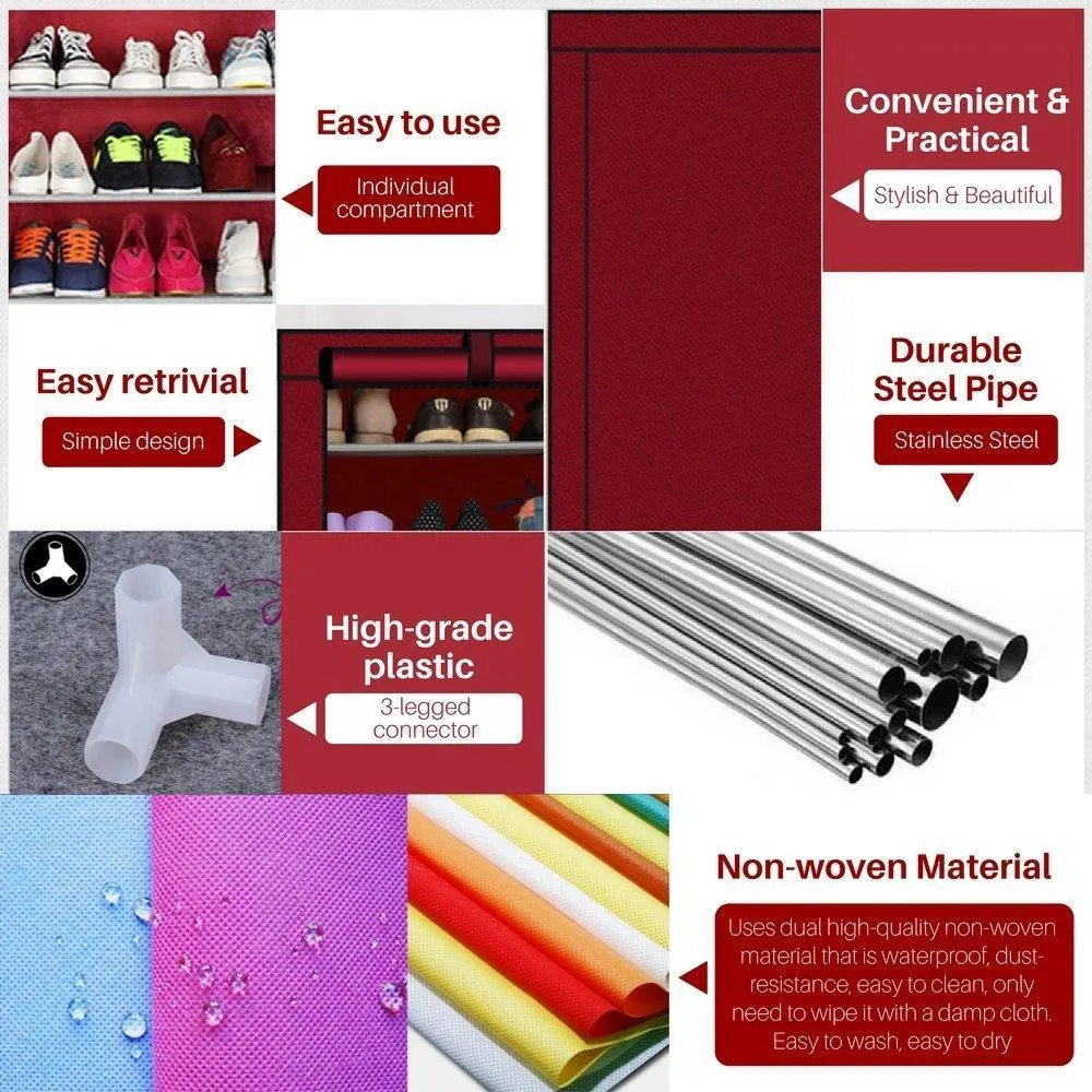 10 level Shoes Organizer Wardrobe Rack