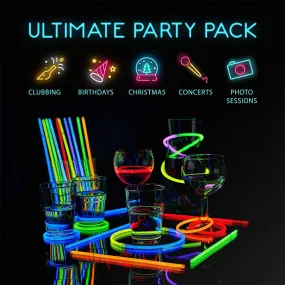 50 PCS - GLOW STICKS GLOW IN THE DARK