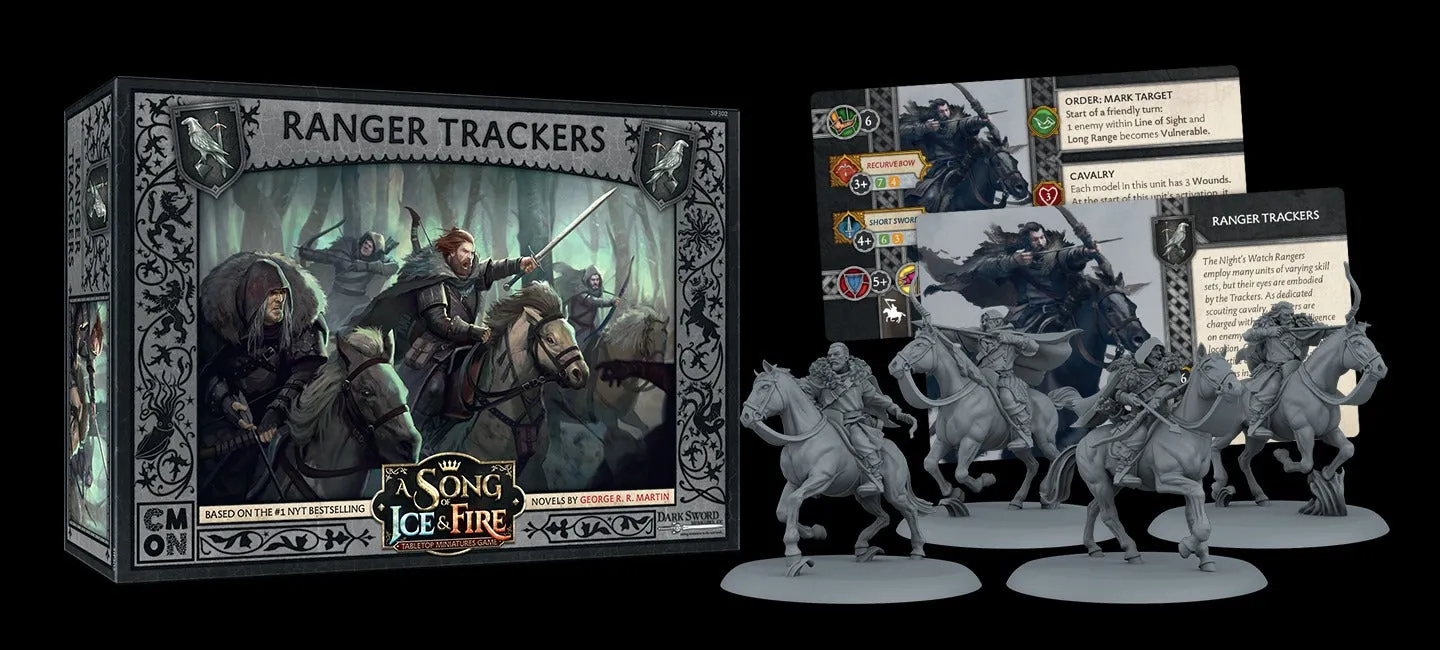 A Song of Ice and Fire Miniatures Game Night's Watch Ranger Trackers SIF302