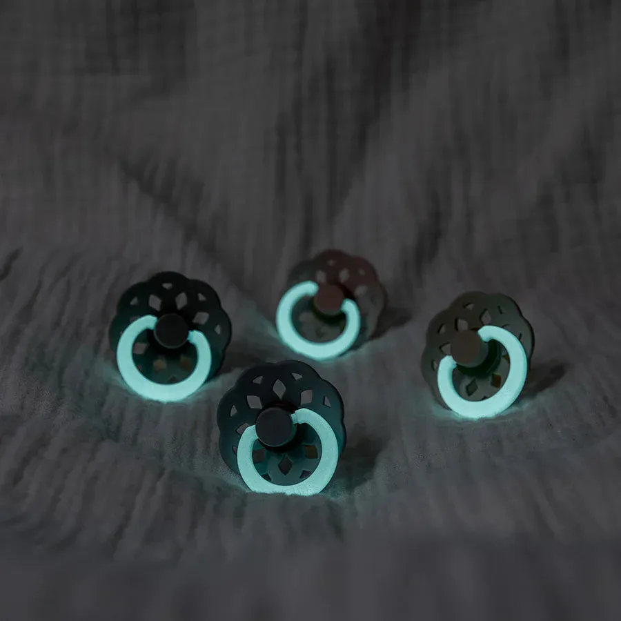 BIBS Dummies - Boheme Glow 2 Pk Blush/Vanilla