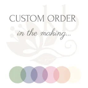 Custom order lace Bridal headband for Amanda