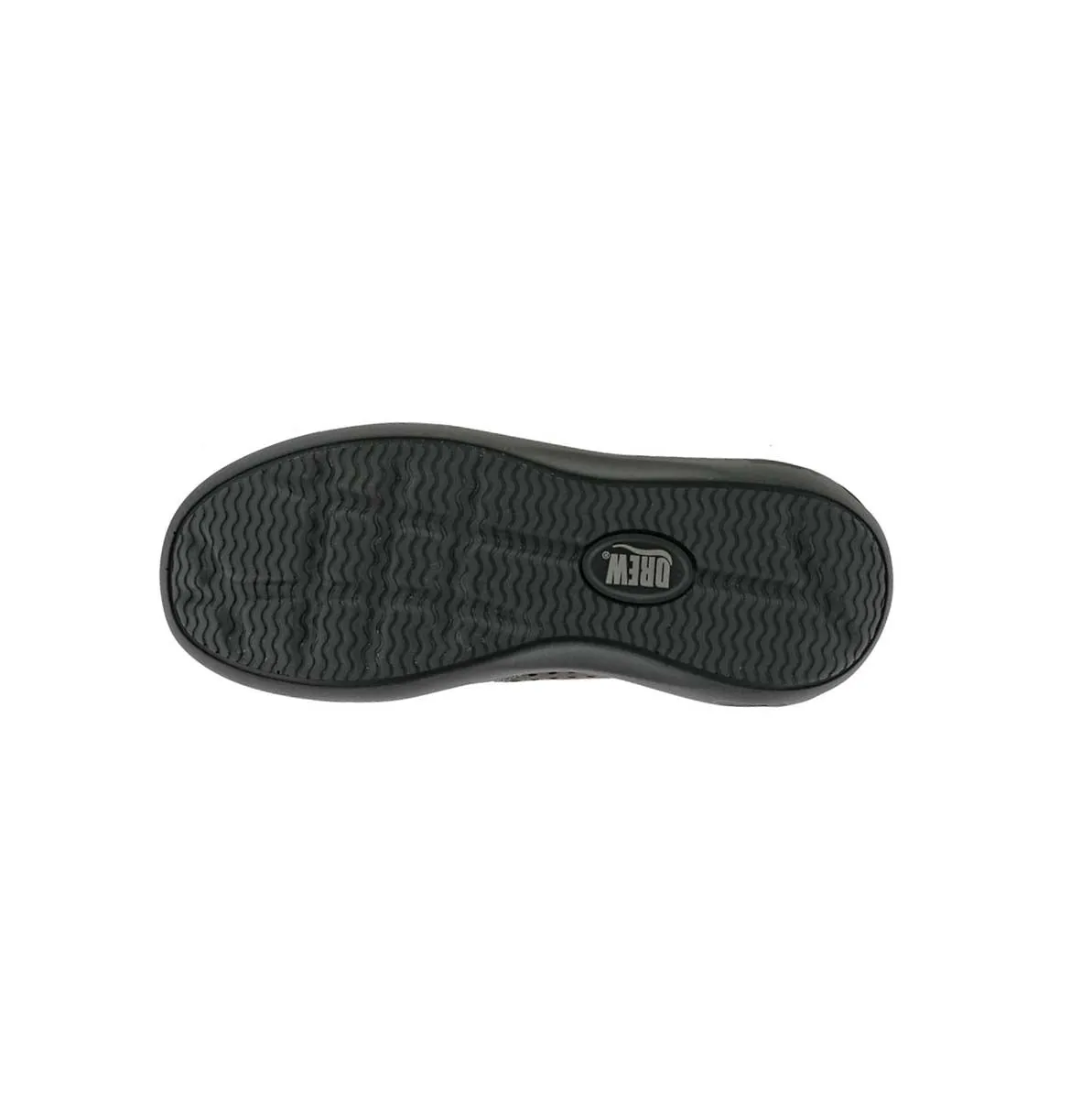 Drew Miles Men Casual Shoe In Black Nubuck/leather