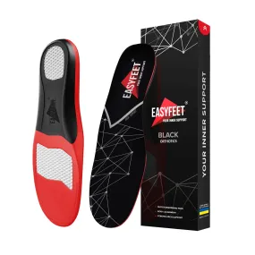 Easyfeet Plantar Fasciitis Arch Support Insoles for Men and Women Shoe Inserts