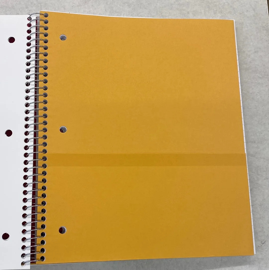 Five Star 1 subject notebook