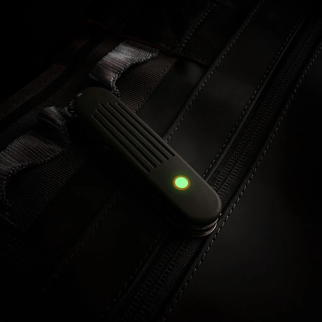 G10 SAK Scales Fullered - Neon Green