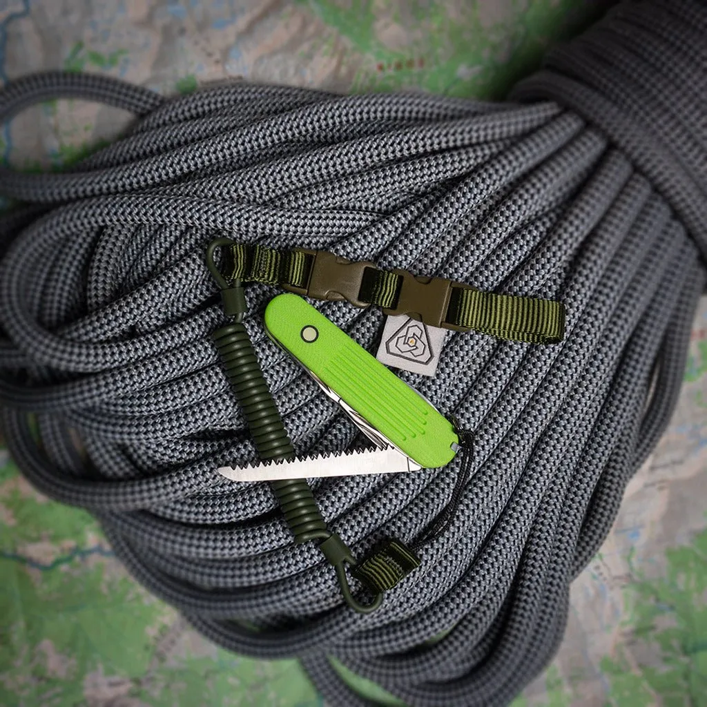 G10 SAK Scales Fullered - Neon Green