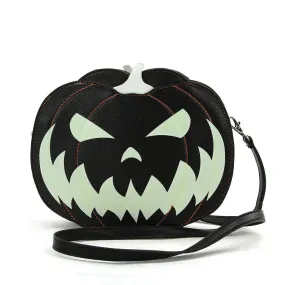 Jack O Lantern Crossbody Bag Glow in the Dark