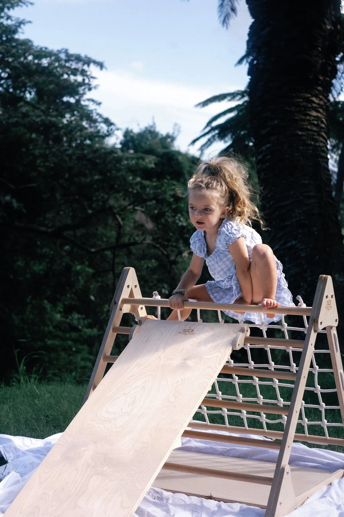 Kinderfeets Pikler Triple Climber