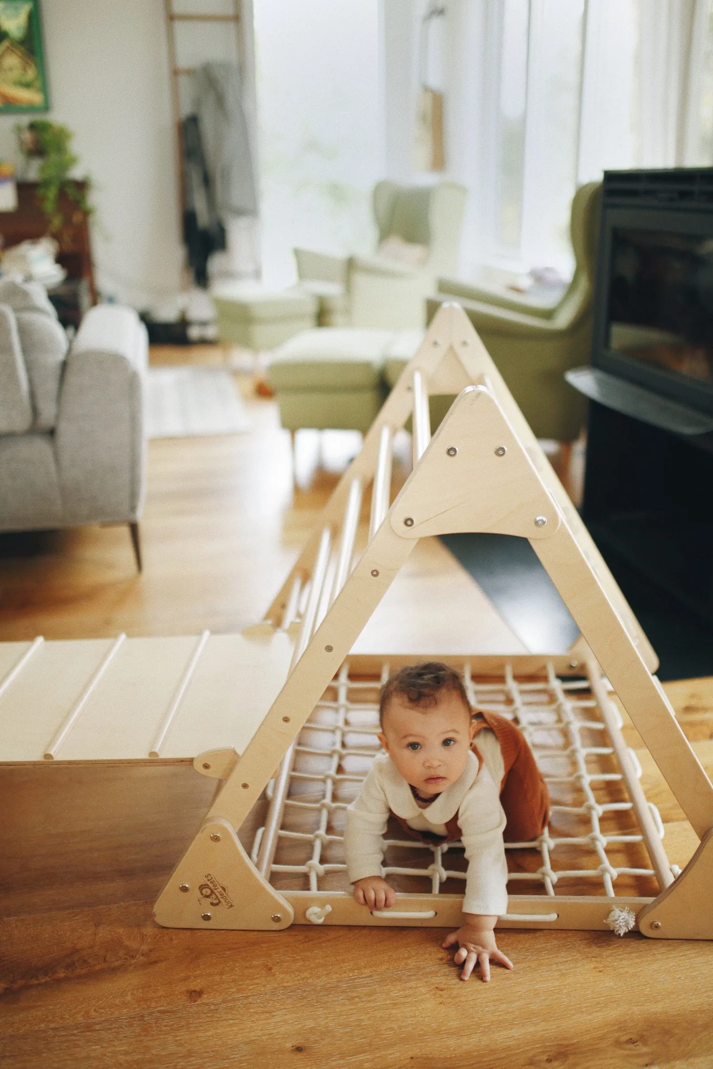 Kinderfeets Pikler Triple Climber