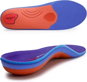 LARSARO Plantar Fasciitis Strong Arch Support Insoles (210 lbs) Heavy Duty Support