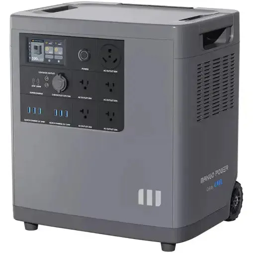 Mango Power E 3.53kWh 120V Home Backup and Portable Power Station