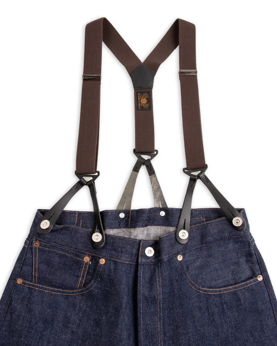 Military Suspender - Battlefield Brown