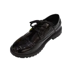 Patent Leather Brogue Shoes