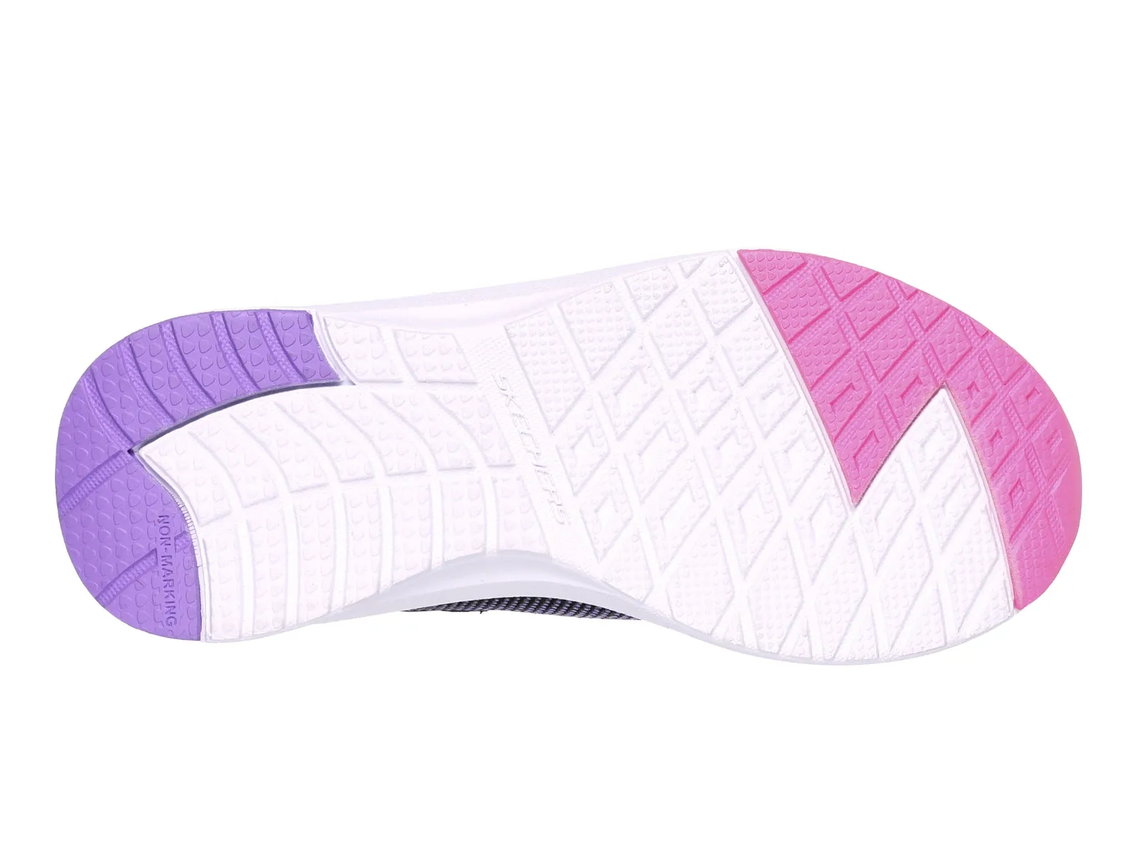 Skechers 303387L Dynamic Tread Journey Time – Black Hot Pink