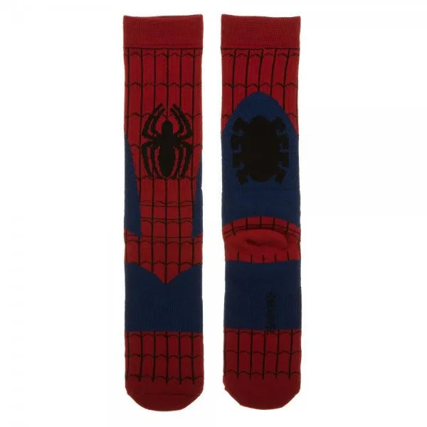 Spiderman Suit Up Crew Socks (Men's)