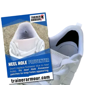 Trainer Armour Heel Hole Preventer - Black