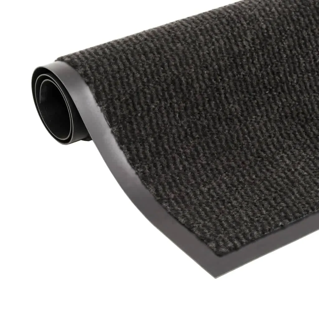 vidaXL Dust Control Mats 2 pcs Rectangular Tufted 120x180 cm Blue